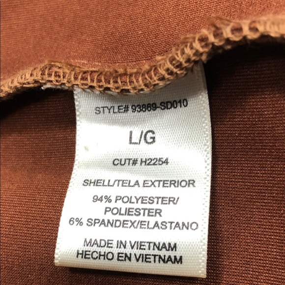 HAVE Women’s Brown Faux Suede Trench Coat – Size Large – Open Front - Picture 8 of 10